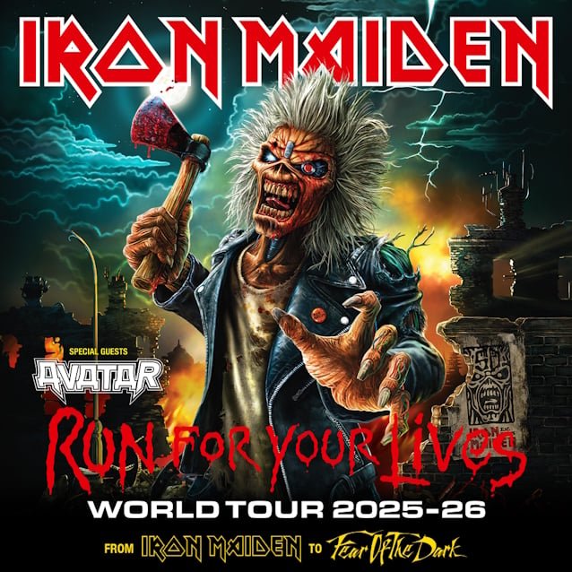 AVATAR's JOHANNES ECKERSTRÖM On Supporting IRON MAIDEN On European Tour: 'I Feel Kind Of Free To Just Enjoy It Purely'