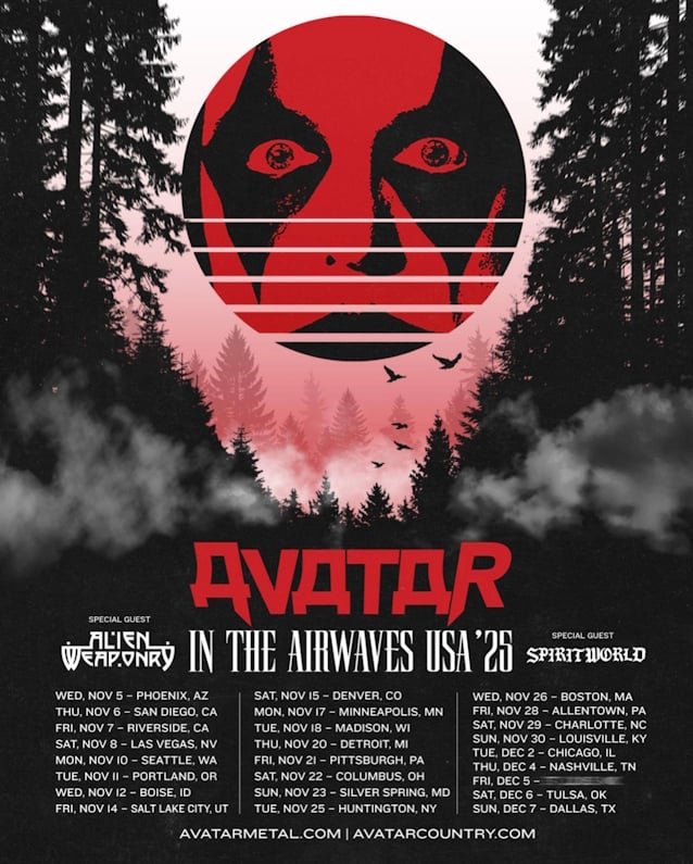 AVATAR's Upcoming Tenth Album Will Contain Some Of Band's 'Most Clearly Progressive Parts Ever'