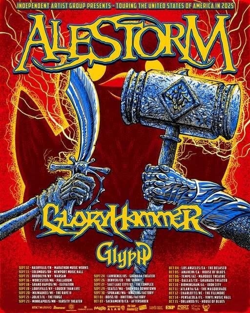 Alestorm Sail Their Way Through Chaos in New “The Storm” Music Video