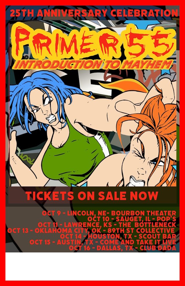 PRIMER 55 Announces First Shows In More Than A Decade