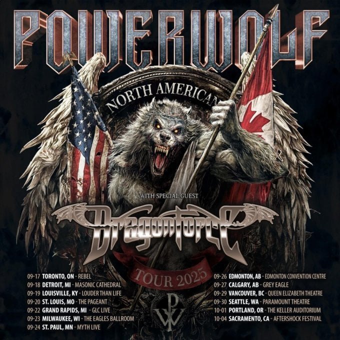 Powerwolf Announces 'Wildlive (Live at Olympiahalle)' Live Album