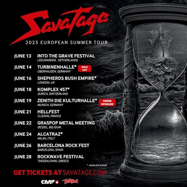 SAVATAGE On 2025 Return To The Live Stage: 'This Is Just The Beginning'