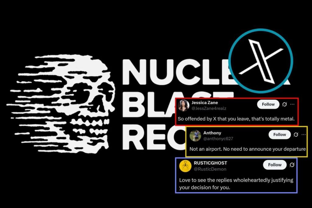 'See Ya!' - Nuclear Blast Records Is Leaving X (Formerly Twitter)