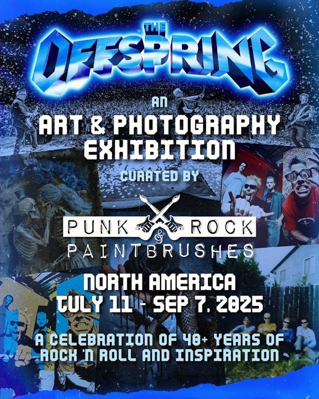 THE OFFSPRING Partners With 'Punk Rock & Paintbrushes' To Present Art And Photo Exhibits During 'Supercharged' Tour