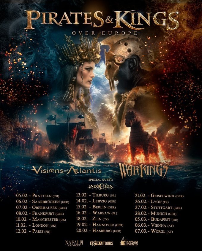 Visions of Atlantis Raise Hell in New “Hellfire” Video