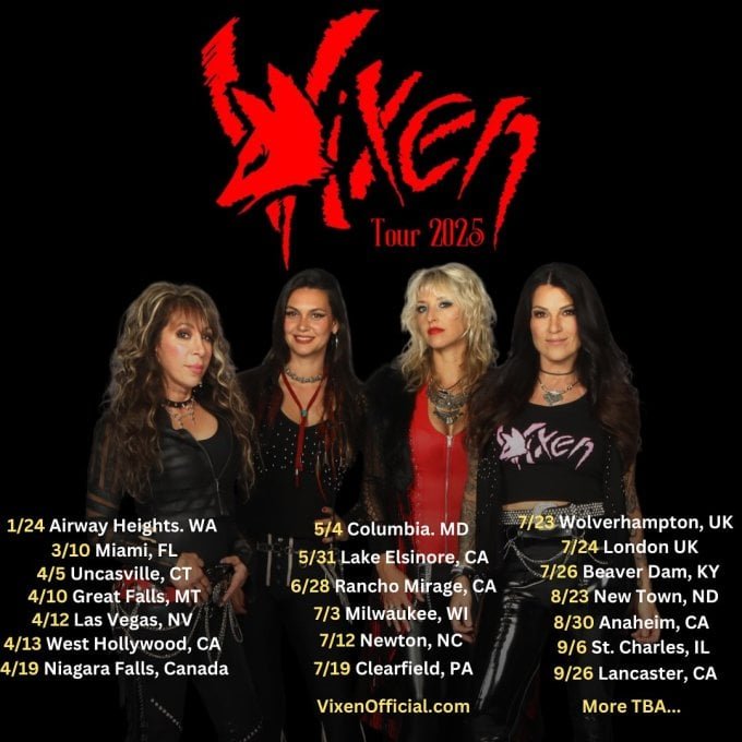 Vixen To Share Debut Single with New Singer Rosa Laricchiuta