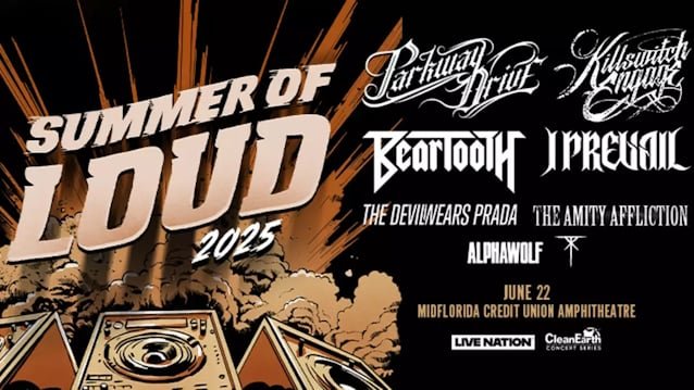 Watch: KILLSWITCH ENGAGE Rejoined By Singer HOWARD JONES At Tampa Stop Of 2025 'Summer Of Loud' Tour