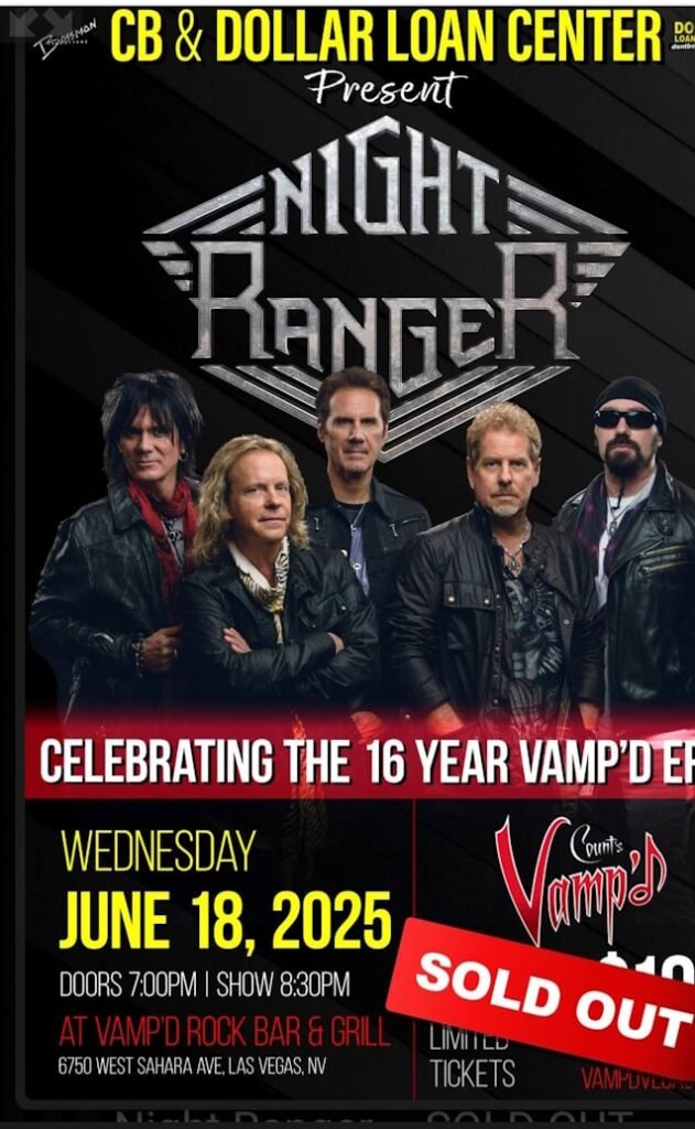 Watch: NIGHT RANGER Joined By SEBASTIAN BACH, JOEY ALLEN, ERIC SINGER And CHRIS KAEL During Las Vegas Concert