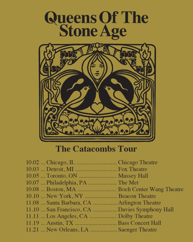 You’ll Have to Dress Your Best to Attend Queens Of The Stone Age’s ‘Catacombs Tour’