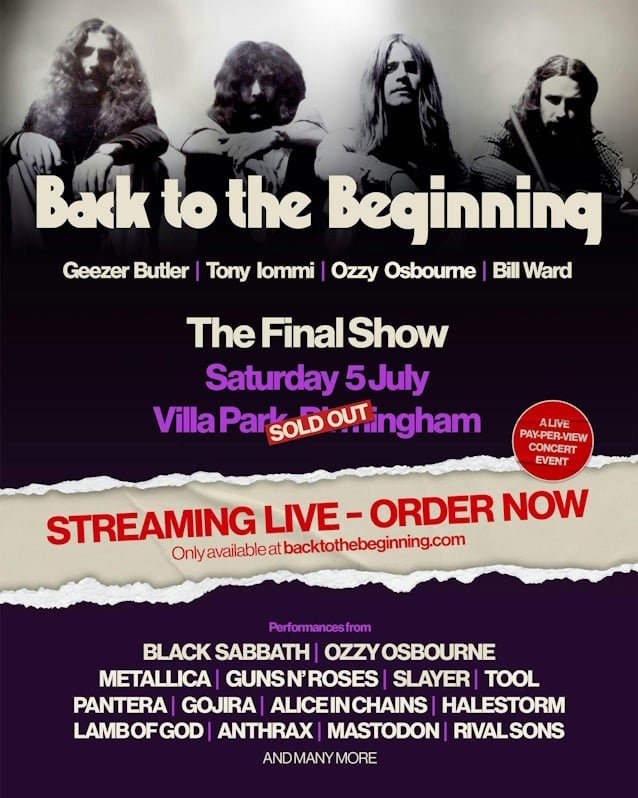 'Back To The Beginning: Ozzy's Final Bow' Set For Theatrical Release