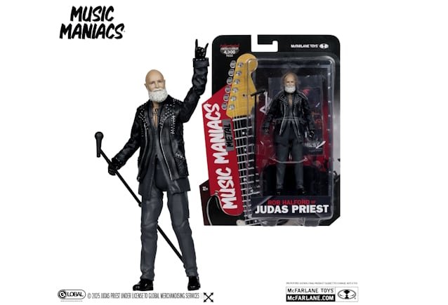 JUDAS PRIEST: ROB HALFORD Action Figure Coming Soon From MCFARLANE TOYS