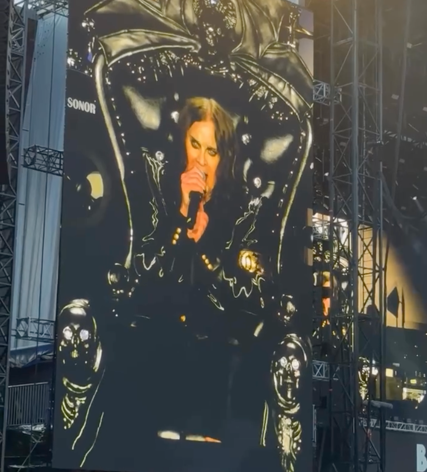Ozzy Osbourne Plays Five Songs Live for the Final Time at "Back to the Beginning"