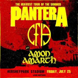 See PANTERA's Entire Concert In Hershey, Pennsylvania During 2025 'The Heaviest Tour Of The Summer'