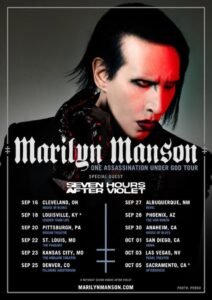 Seven Hours After Violet to Support Marilyn Manson's U.S. Tour This Fall