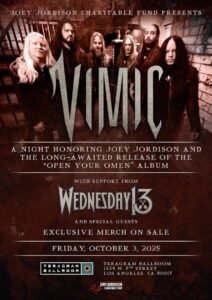 VIMIC Recruits CRYPTA Drummer LUANA DAMETTO For Reunion Show Honoring JOEY JORDISON