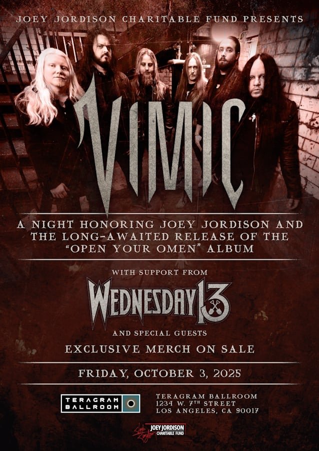 VIMIC Recruits CRYPTA Drummer LUANA DAMETTO For Reunion Show Honoring JOEY JORDISON