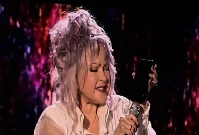 Watch: Pop Icon CYNDI LAUPER Pays Tribute To OZZY OSBOURNE With 'Crazy Train' Sing-Along