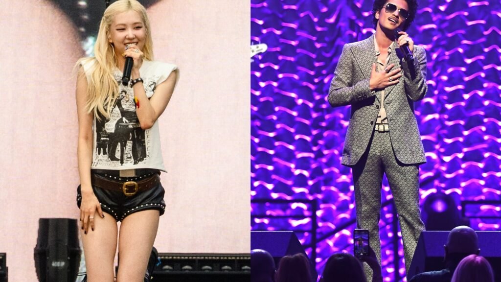 Watch Rosé Tap Bruno Mars for 'Apt' at Blackpink's Los Angeles Show