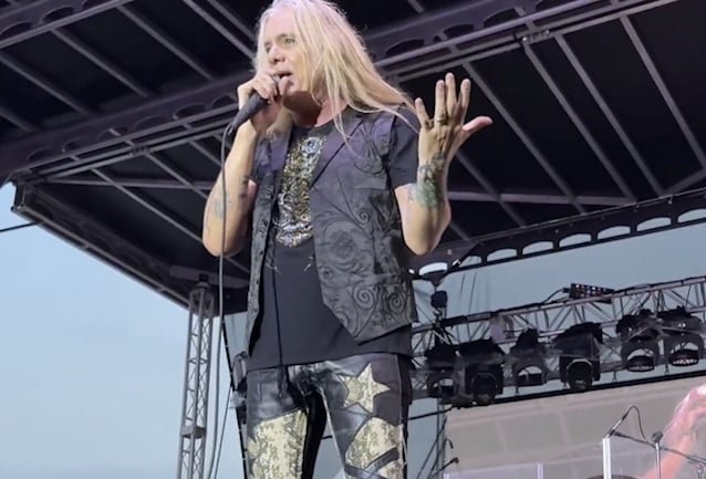 Watch: SEBASTIAN BACH Dedicates Michigan Concert To OZZY OSBOURNE, Performs Covers Of 'Crazy Train' And 'I Don't Know'