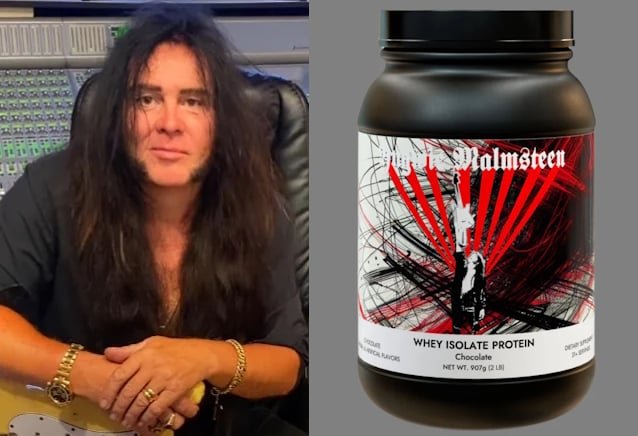 YNGWIE MALMSTEEN Launches Line Of Protein Powder
