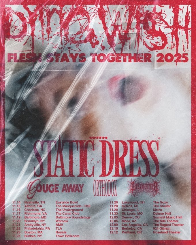 Dying Wish Announce 'Flesh Stays Together' U.S. Tour