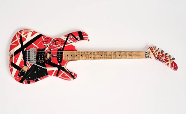 EDDIE VAN HALEN's 1982 Kramer Guitar Expected to Fetch Between $2 Million And $3 Million At Sotheby's Auction