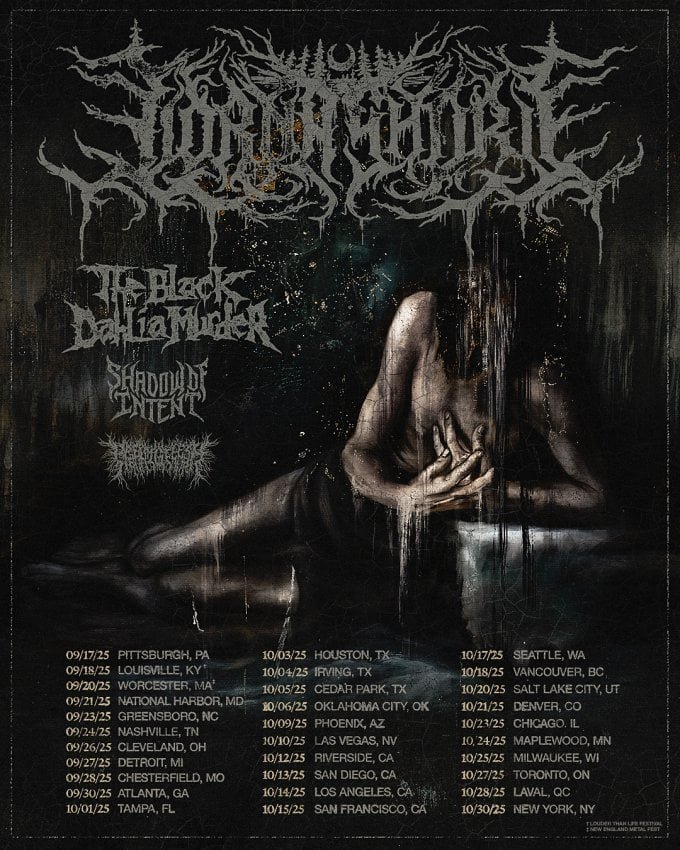 Lorna Shore Announce New Album and Huge North American Tour, “Oblivion” Streaming Now