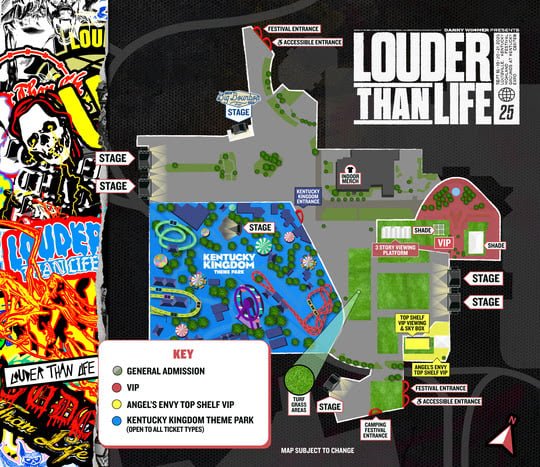 Louder Than Life Festival Grounds are Getting Some Exciting Upgrades and a Seventh Stage