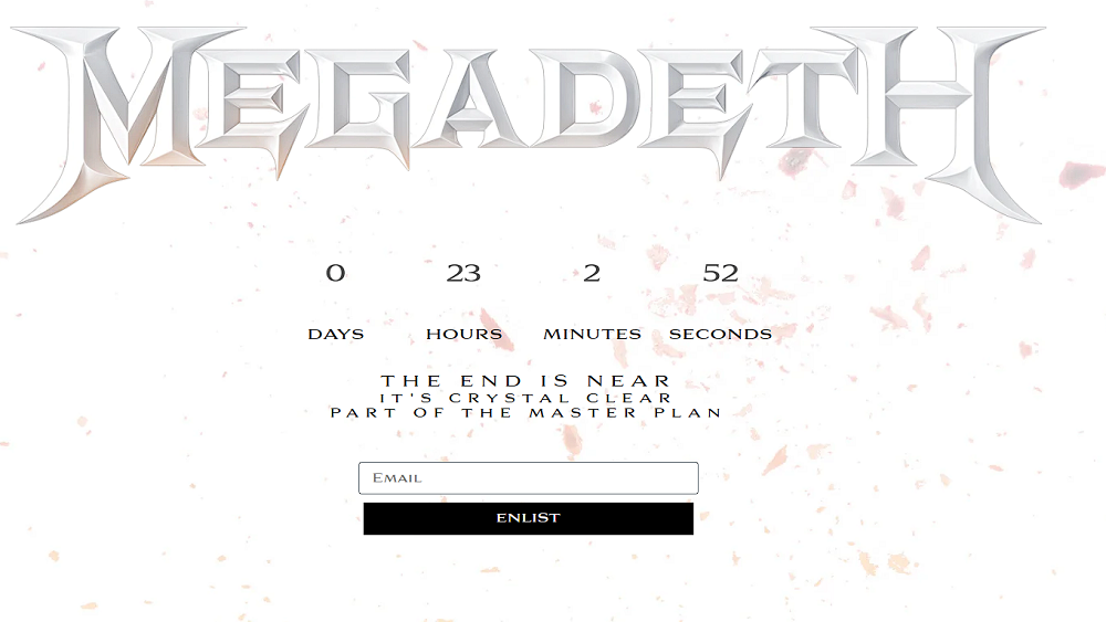 Megadeth's Countdown Could Mean More Than a Simple 'Rust In Peace' Tie-In