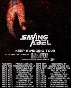SAVING ABEL Releases Music Video For New Song 'Keep Swinging'