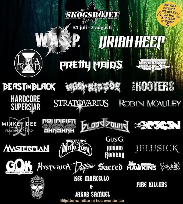 Watch: GUS G. Pays Tribute To OZZY OSBOURNE With 'Bark At The Moon' Cover At Sweden's SKOGSRÖJET Festival