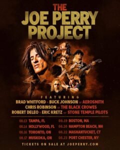 Watch: JOE PERRY Plays AEROSMITH Classics With Members of THE BLACK CROWES, STONE TEMPLE PILOTS In Toronto