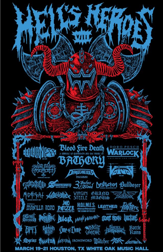 LOUDNESS, DORO, ENSLAVED, DIRKSCHNEIDER, VOIVOD, Others Confirmed For HELL'S HEROES 2026 Festival