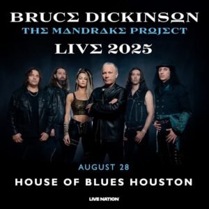 Watch: BRUCE DICKINSON Performs In Houston During 'The Mandrake Project Live 2025' North American Tour